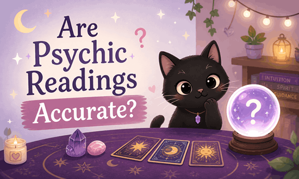 Professional psychic giving a reading and discussing how accurate psychic readings can be