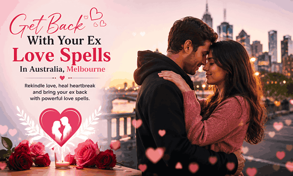 Get back with your ex love spells in Melbourne Australia with romantic candles, heart energy, and spiritual reconciliation atmosphere